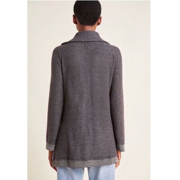 Anthropologie Maeve Womens Oversized Risa Hacci Tunic Cowl Neck S - Picture 2 of 11